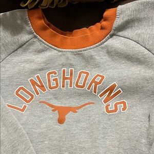 Gray and Orange Longhorns Sweatshirt